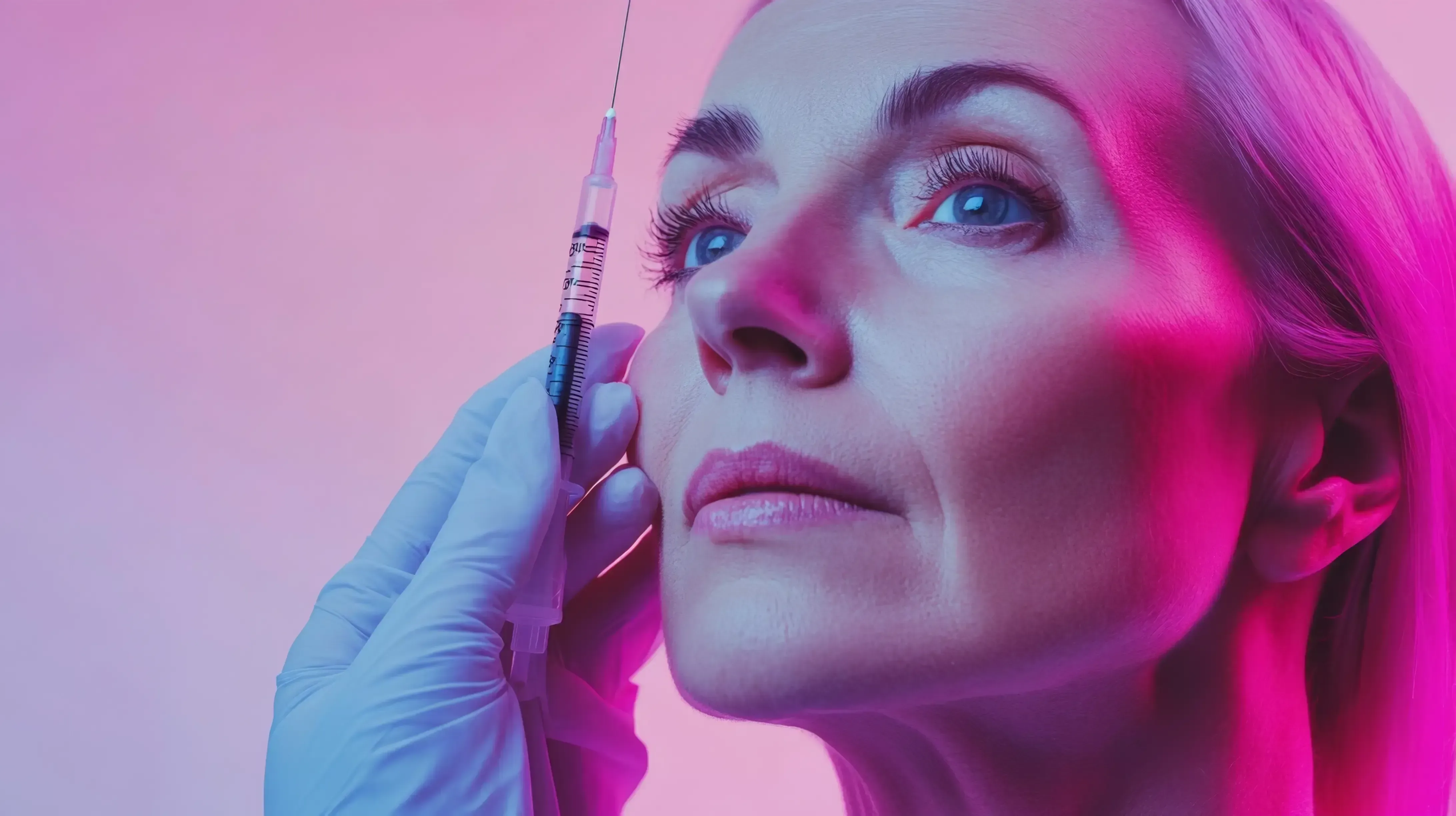 Patient receiving Botox injections in the forehead area at Applegate Dentistry and MedSpa in Covington, KY